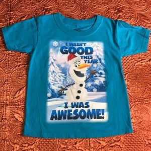 ⛄️ Olaf Frozen Disney Christmas Tee